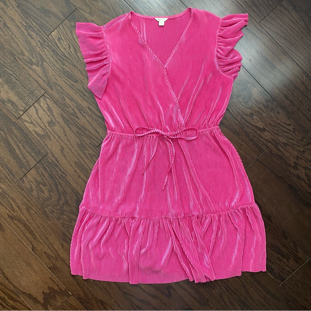 Cato Pink Ruffle Dress